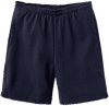 An image of a Custom LA Apparel Heavy Fleece Mid Short in Navy!