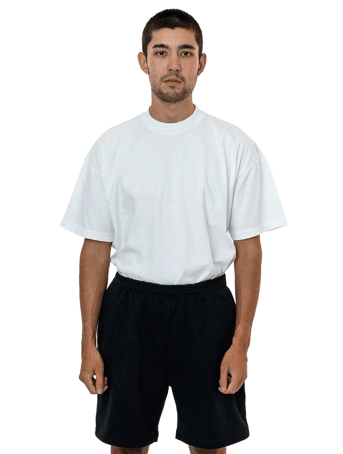 LA Apparel Heavy Fleece Mid Short
