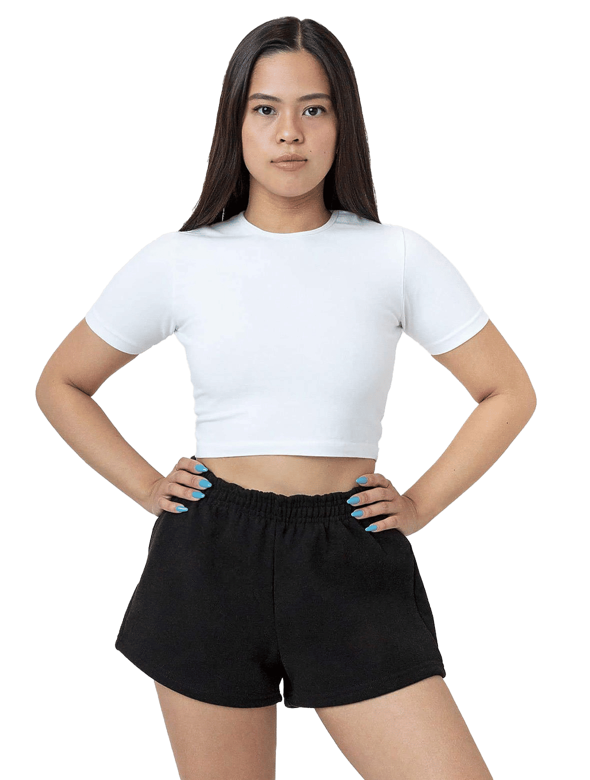LA Apparel Heavy Fleece Short Shorts