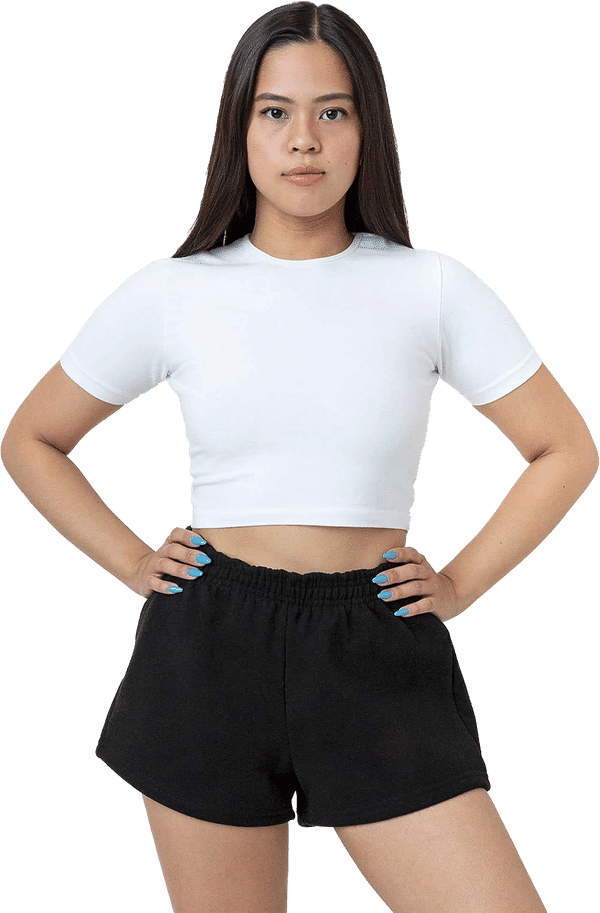 An image of a Custom LA Apparel Heavy Fleece Short Shorts!