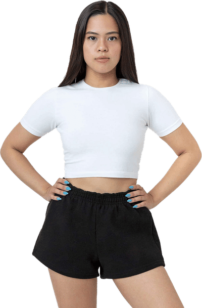 An image of a Custom LA Apparel Heavy Fleece Short Shorts!