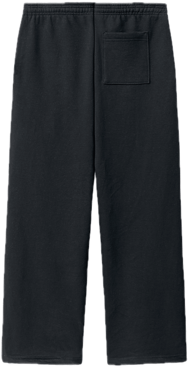 An image of a Custom LA Apparel Heavy Fleece Straight Leg Sweatpant in Navy!