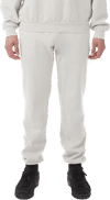 Am image of a Custom LA Apparel Heavy Fleece Sweatpants 14oz in CEMENT!