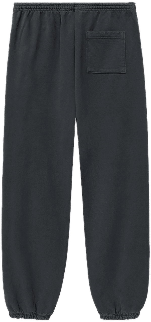 An image of a Custom LA Apparel Heavy Fleece Sweatpants 14oz in DOLPHIN BLUE!