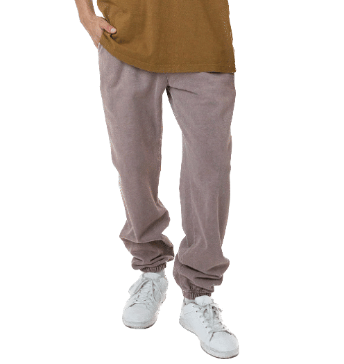 LA Apparel Heavy Fleece Sweatpants 14oz in Patchouli