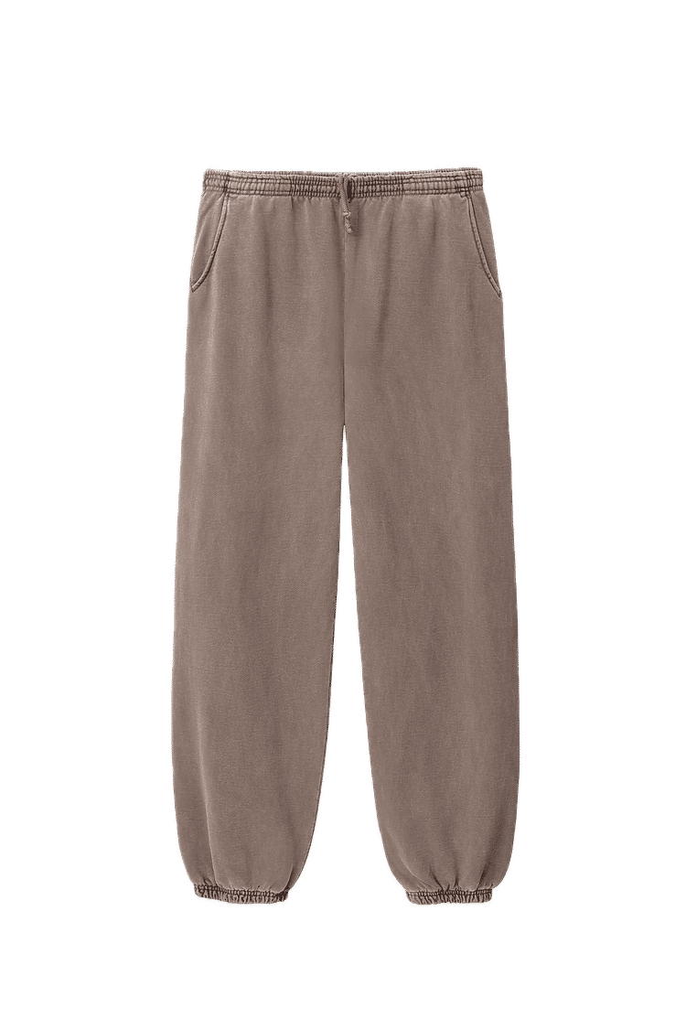 LA Apparel Heavy Fleece Sweatpants 14oz in Patchouli