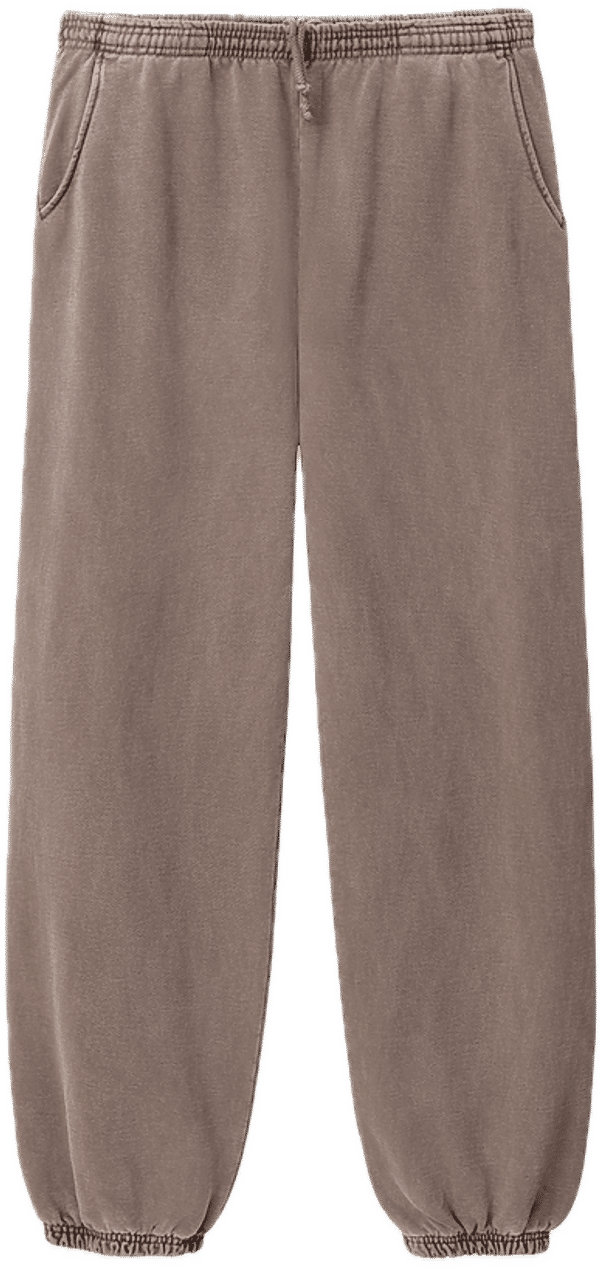 An image of a Custom LA Apparel Heavy Fleece Sweatpants 14oz in Patchouli!