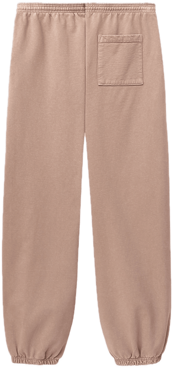 An image of a Custom LA Apparel Heavy Fleece Sweatpants 14oz in Rose Quartz!