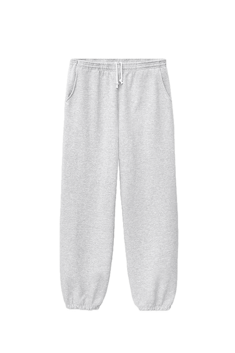 LA Apparel Heavy Fleece Sweatpant 14oz in Ash