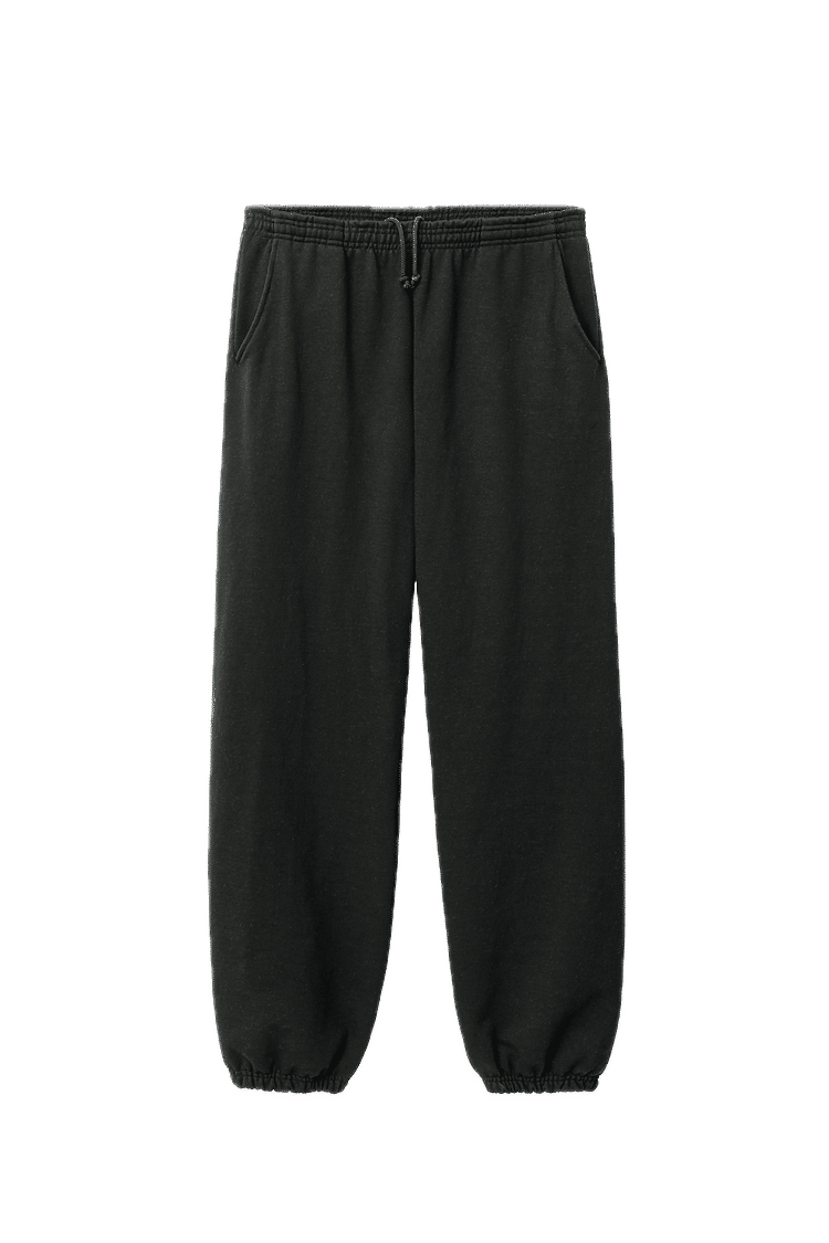 LA Apparel Heavy Fleece Sweatpant 14oz in Black