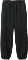 An image of a Custom LA Apparel Heavy Fleece Sweatpant 14oz in Black!