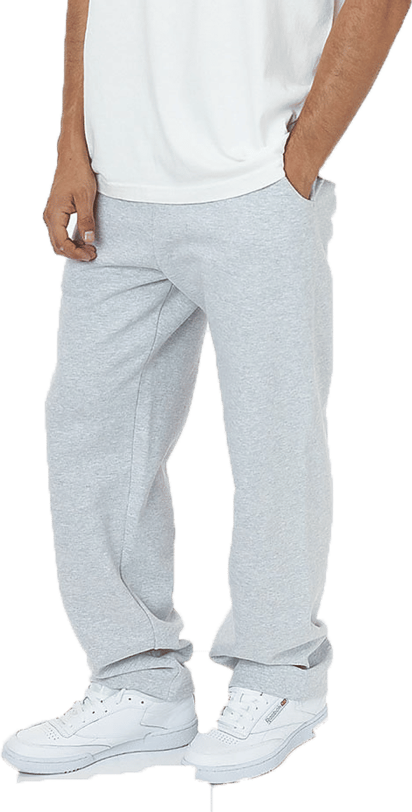 Am image of a Custom LA Apparel Heavy Fleece Straight Leg Sweatpant in Ash!