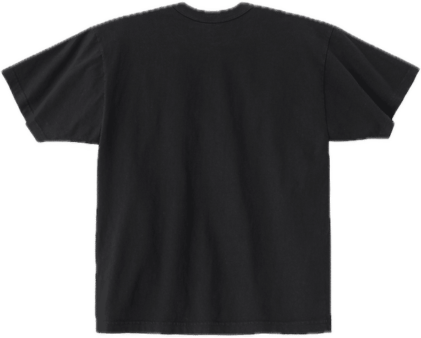 An image of a Custom LA Apparel Heavy Jersey Tee With Binding in Black!