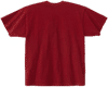 An image of a Custom LA Apparel Heavy Jersey Tee With Binding in Dark Red!