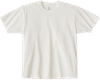 An image of a Custom LA Apparel Heavy Jersey Tee With Binding in Off White!
