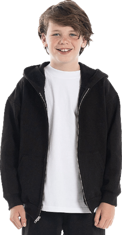 Heavy zip up hoodie discount