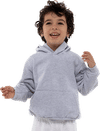 An image of a Custom LA Apparel Kids Heavy Fleece Hooded Pullover!