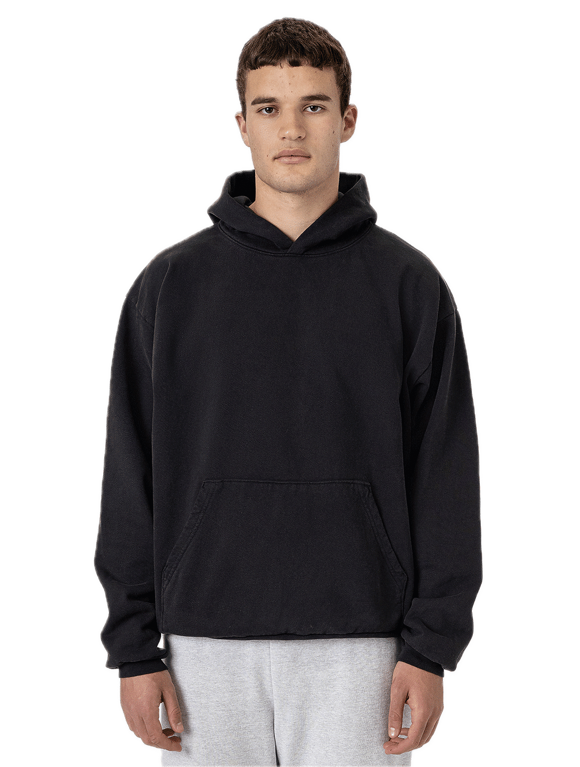 LA Apparel LS Heavy Fleece Hoodie PO 14 Oz