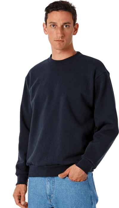 An image of a Custom LA Apparel LS Heavy Fleece PO Crew 14 Oz!