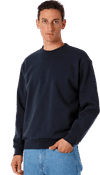 An image of a Custom LA Apparel LS Heavy Fleece PO Crew 14 Oz!