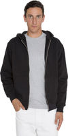 An image of a Custom LA Apparel LS Heavy Fleece Zip Up 14 Oz!