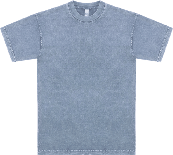 Am image of a Custom LA Apparel Mineral Wash Crew in Arctic!