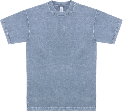 Am image of a Custom LA Apparel Mineral Wash Crew in Arctic!