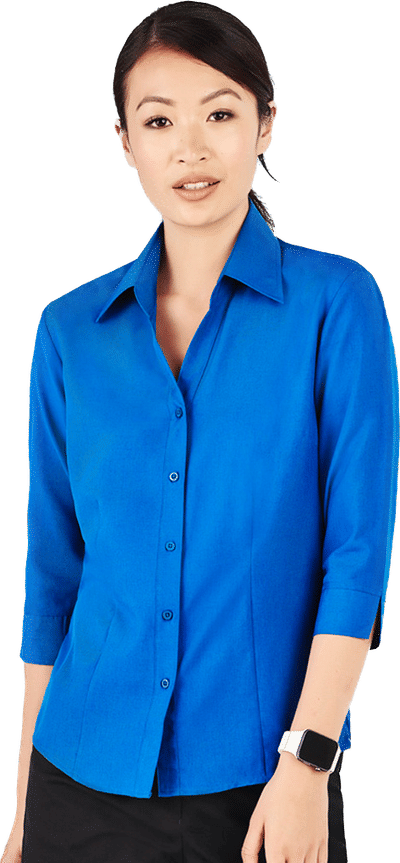 An image of a Custom Biz Collection Ladies Plain Oasis 3 Quarters Sleeve Shirt!