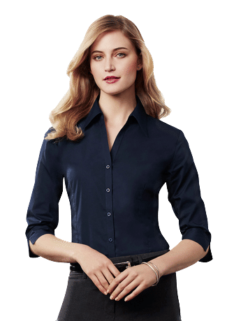 Biz Collection Ladies Metro 3 Quarters Sleeve Shirt