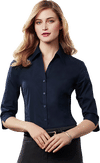 An image of a Custom Biz Collection Ladies Metro 3 Quarters Sleeve Shirt!