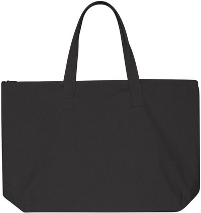 Am image of a Custom Liberty Bags Amanda Canvas Tote in Black!