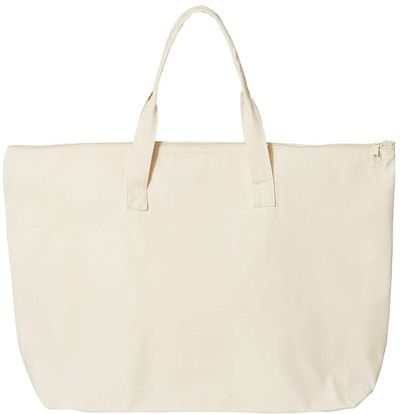 Am image of a Custom Liberty Bags Amanda Canvas Tote in Natural!