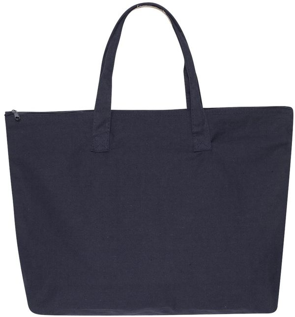 Am image of a Custom Liberty Bags Amanda Canvas Tote in Navy!