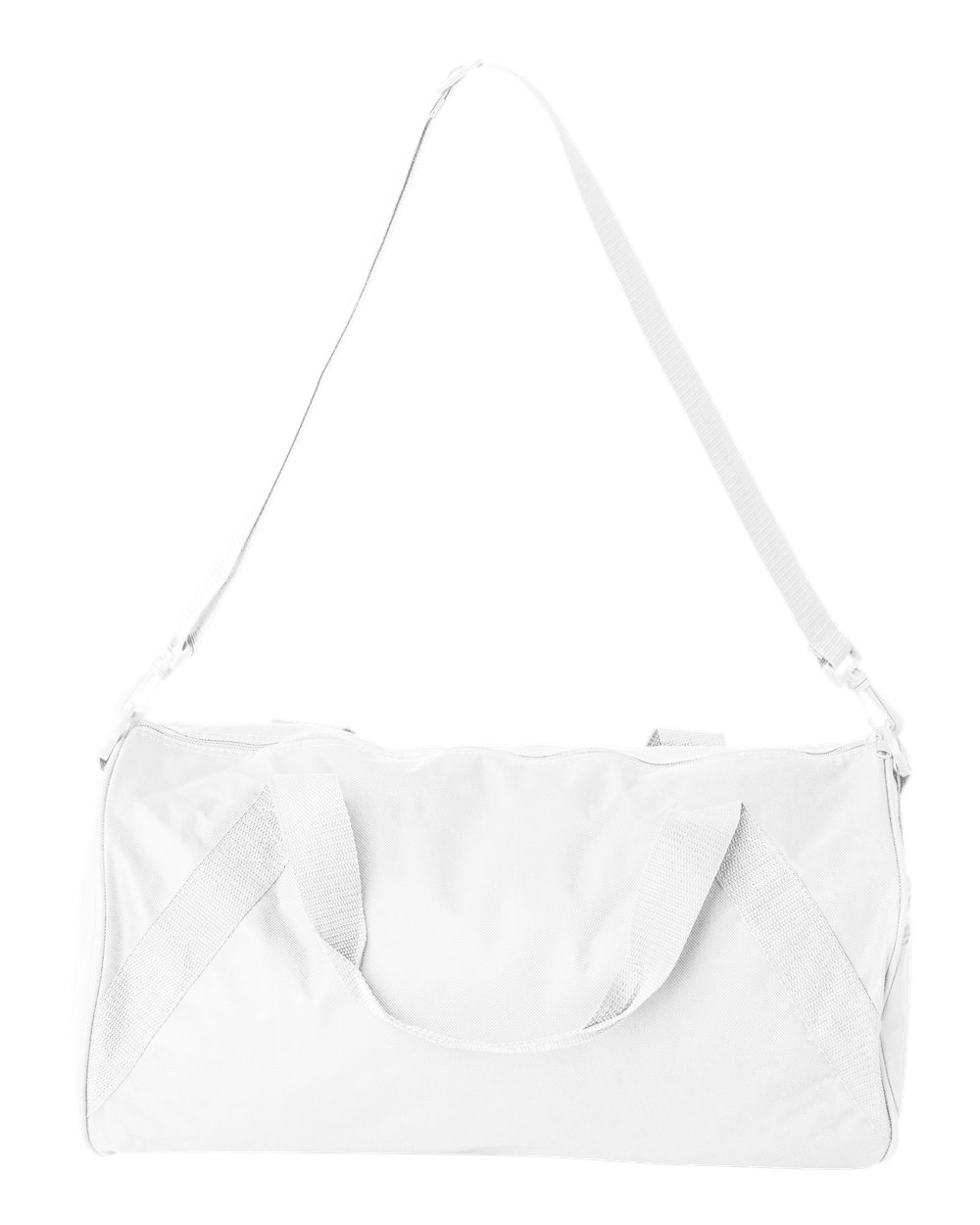 Liberty Bags Barrel Duffel in White