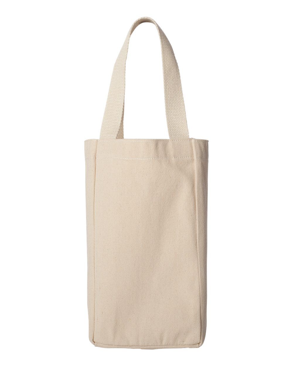 Liberty Bags Double Bottle Wine Tote in Natural
