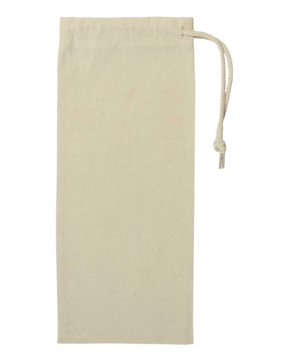 Liberty Bags Drawstring Wine Tote in Natural