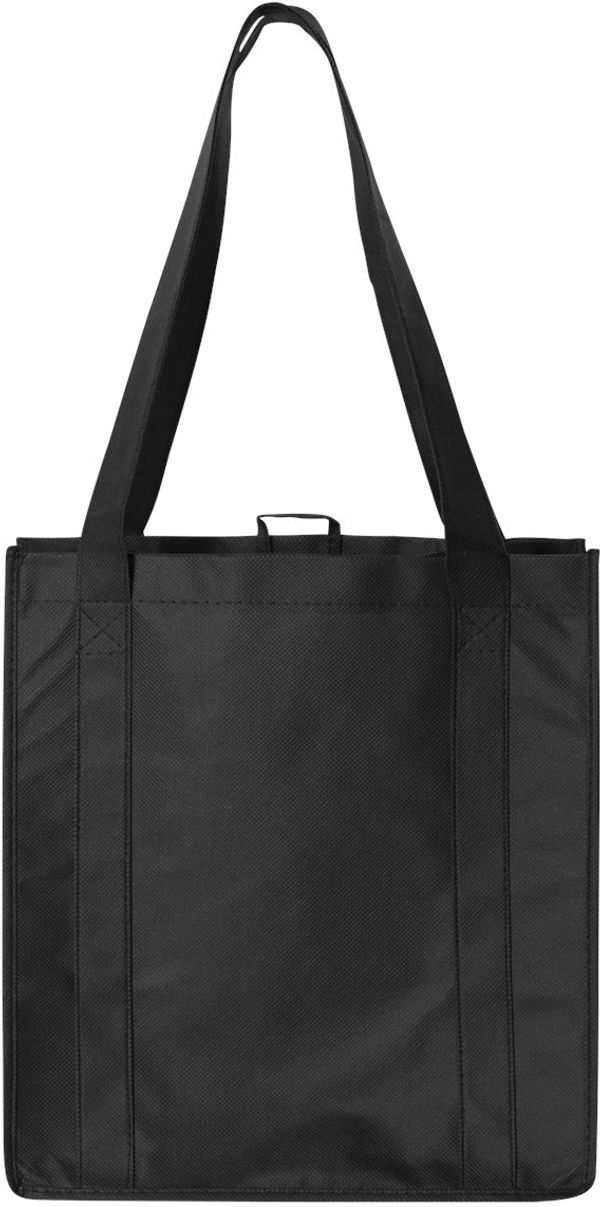 An image of a Custom Liberty Bags Reusable Shopping Bag in Black!