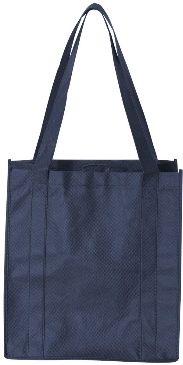 An image of a Custom Liberty Bags Reusable Shopping Bag in Navy!