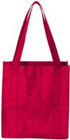 An image of a Custom Liberty Bags Reusable Shopping Bag in Red!