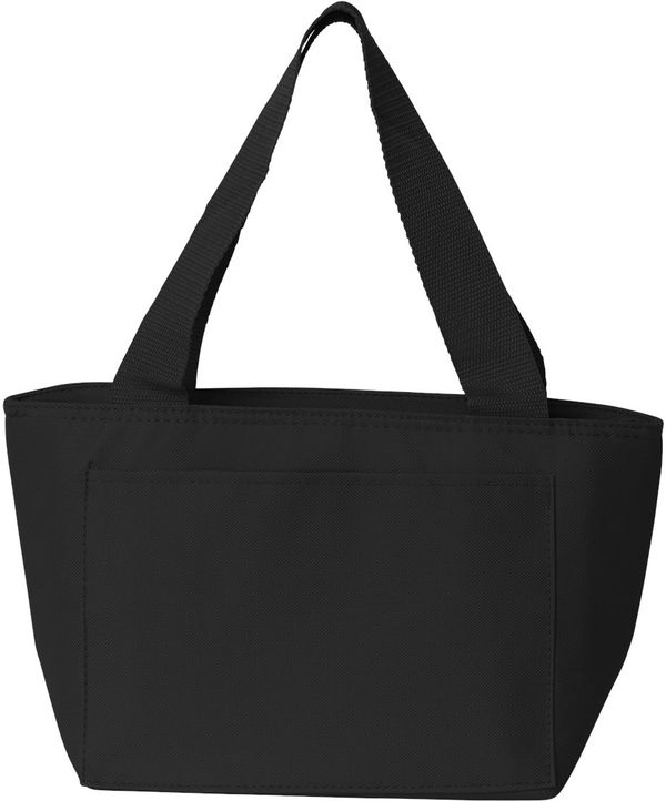 An image of a Custom Liberty Bags Simple and Cool Cooler in Black!