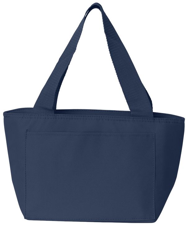 An image of a Custom Liberty Bags Simple and Cool Cooler in Navy!