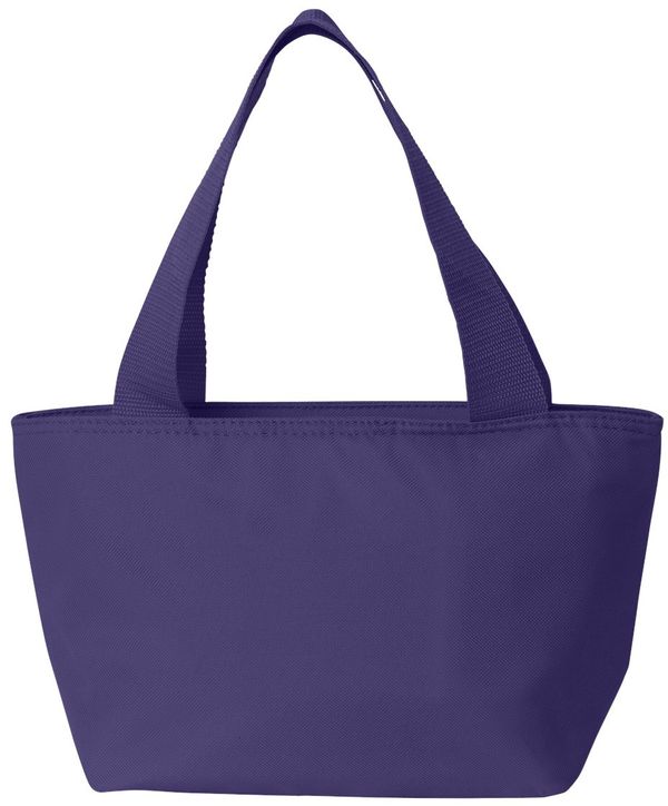 An image of a Custom Liberty Bags Simple and Cool Cooler in Purple!