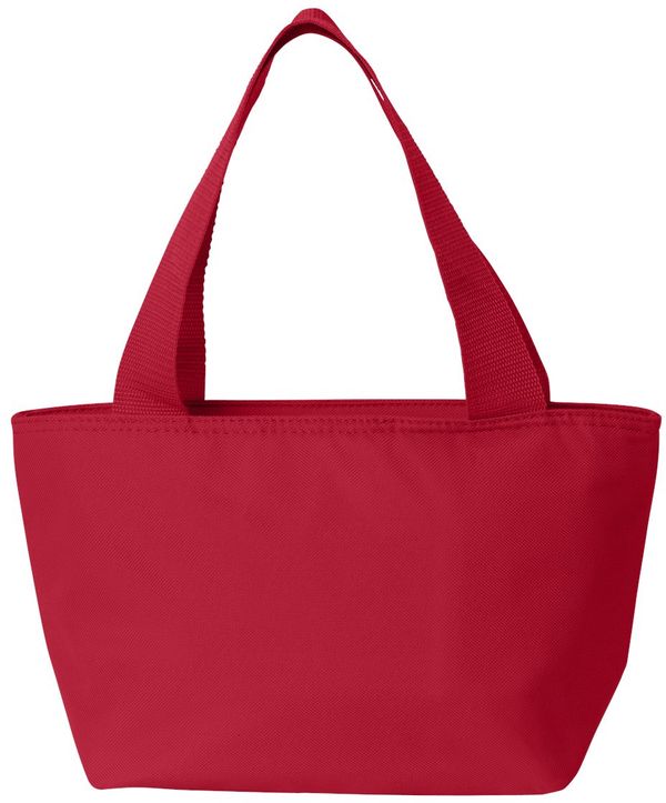 An image of a Custom Liberty Bags Simple and Cool Cooler in Red!