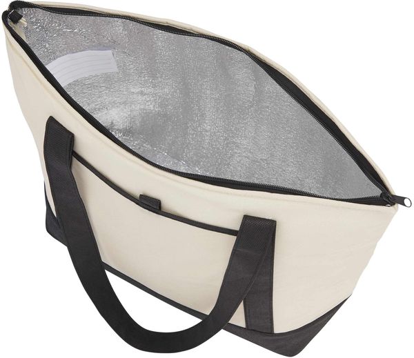 An image of a Custom Lighthouse 24 Can NonWoven Tote Cooler!