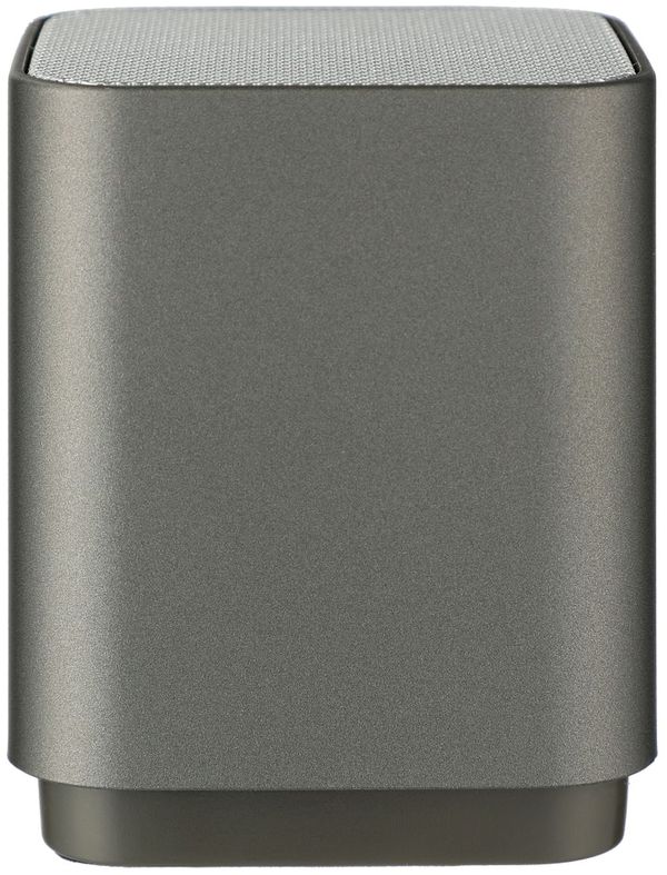 An image of a Custom Light Up Logo Bluetooth Speaker in Graphite!