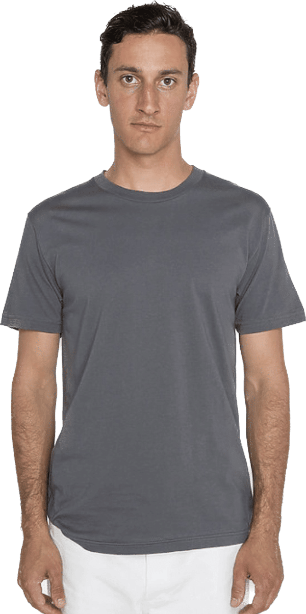An image of a Custom Los Angeles Apparel Classic Fine Jersey Tee!