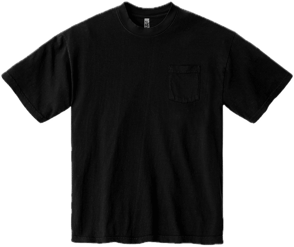 An image of a Custom Los Angeles Apparel T Shirt With Pocket in Navy!