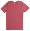 Am image of a Custom Lane Seven Deluxe CVC Tee in Burgundy Heather!