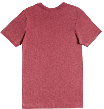 Am image of a Custom Lane Seven Deluxe CVC Tee in Burgundy Heather!