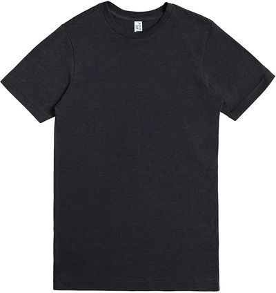 Am image of a Custom Lane Seven Deluxe CVC Tee in Black Heather!